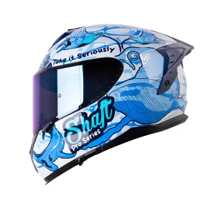 Casco Integral Shaft Pro 610 DV Bluer Planet Azul