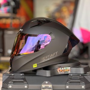Casco Integral Shaft 526 Sp Solid Negro Mate
