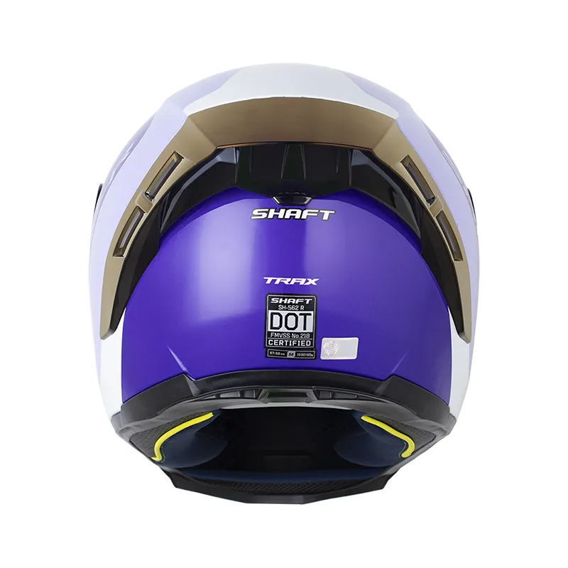 Casco Integral Shaft 562 R Trax Morado - Imagen 2