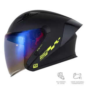 Casco Abierto Shaft 226 GT Solid Amarillo