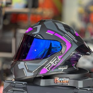 Casco Abatible Prorider Obidza Morado