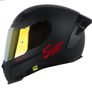 Casco Integral Shaft 562 R Solid Negro Rojo