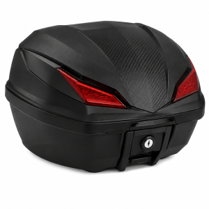 Maletero Trasero para Motocicleta 45L con Cerradura de Seguridad