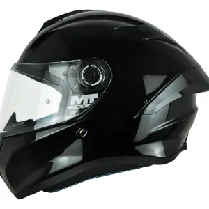 Casco Integral MT Targo S Pure Solid Negro Brillante