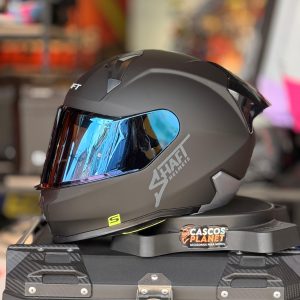 Casco Integral Shaft 560 Solid Negro Mate