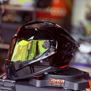 Casco Integral Spartan Panther Negro Brillante