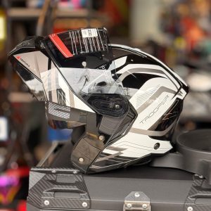 Casco Abatible Kontrol Trooper Venture Blanco