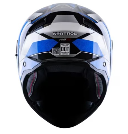 Casco Abatible Kontrol Trooper RS Azul - Imagen 4