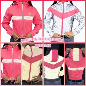 Chaqueta Doble Faz Dama Reflectiva