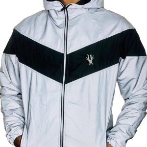 Chaqueta China Acolchada Reflectiva Hombre
