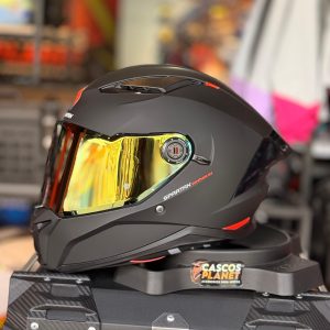 Casco Integral Spartan Panther Negro Mate