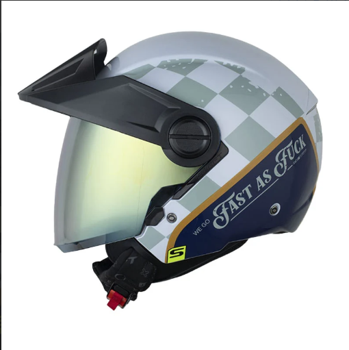Casco Shaft 212 Tremble Azul Claro Azul
