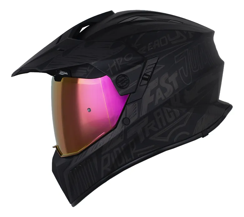 Casco Multipropósto MX340 DV Stripe Negro Mate Gris