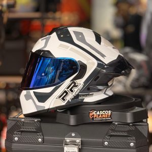 Casco Abatible ProRider PR 390 SP Blanco Negro