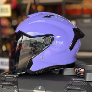 Casco Abierto Spartan Blazer Sv Solid Morado